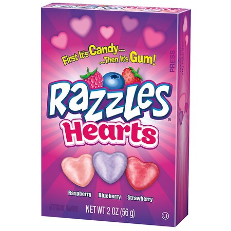 The Original Sweethearts Candies Heart Shaped Gift Box, 6 oz