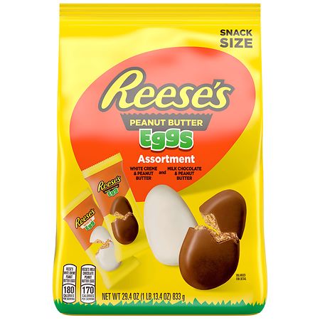 Reese's Assorted Snack Size Eggs Peanut Butter