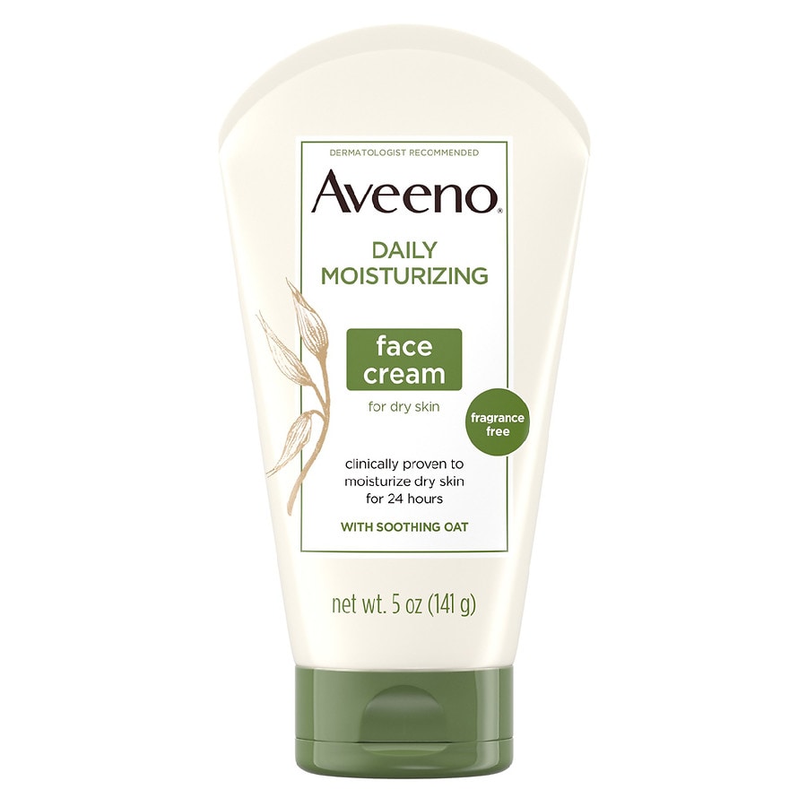 Aveeno Daily Moisturizing Face Cream For Dry Skin, Non-Gmo Oat Walgreens