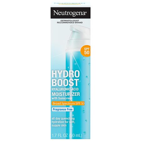 Neutrogena Hydro Boost SPF 50 Hyaluronic Acid Moisturizer