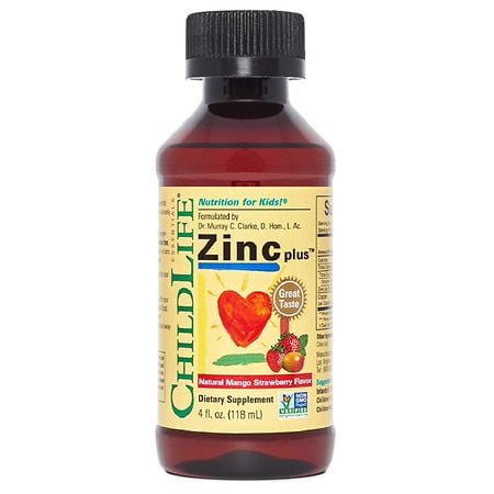 ChildLife Zinc Plus Natural Mango Strawberry