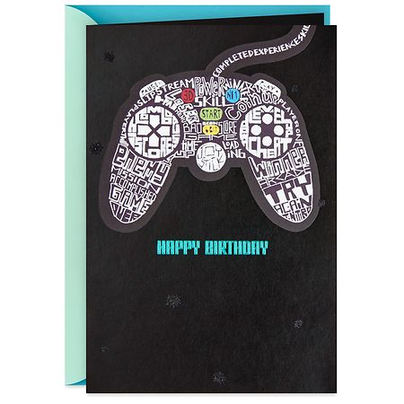 Hallmark Birthday Card (Cool Video Game Graphics) E99 | Walgreens
