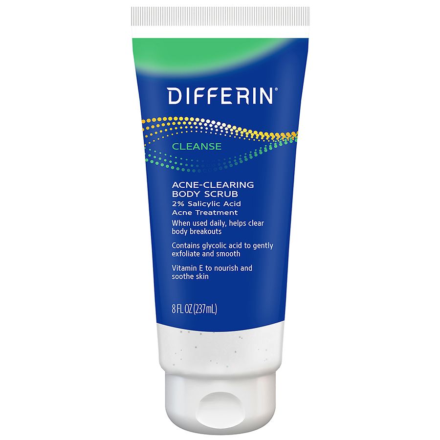 Differin Acne Clearing Body Scrub with 2% Salicylic Acid Walgreens pic pic pic