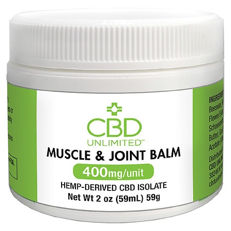 CBD Unlimited Muscle & Joint 400MG Balm