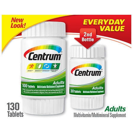 UPC 300054451774 product image for Centrum Multivitamin for Adults - 130.0 ea | upcitemdb.com
