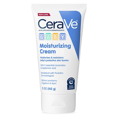 CeraVe Baby Moisturizing Cream with Hyaluronic Acid and Essential Ceramides