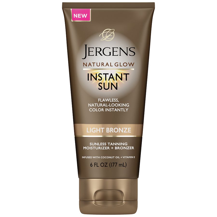 Jergens Natural Glow Instant Sun Bronzing Moisturizer Light Walgreens