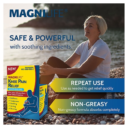 Magnilife Pain Relief Cream, Leg & Back - 4 oz