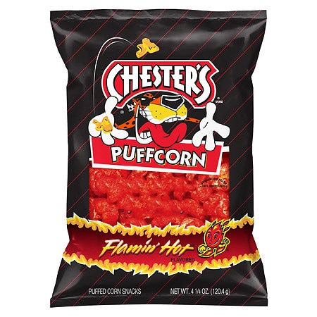  Chester's Fries Flamin' Hot Flavor 5.5 oz bag (Pack of 2)