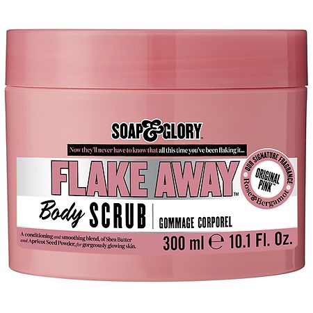 Soap & Glory Flake Away Exfoliating Body Scrub Original Pink