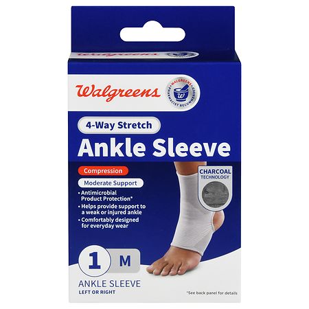 Walgreens 4-Way Stretch Ankle Sleeve M