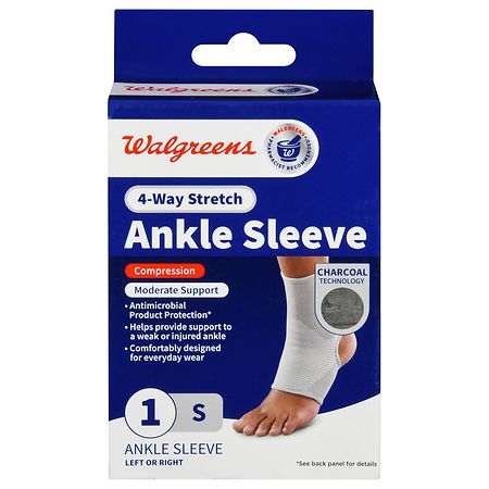 Walgreens 4-Way Stretch Ankle Sleeve Small