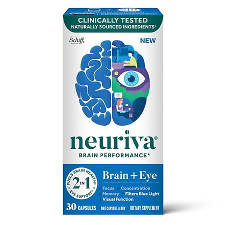 Neuriva Brain + Eye Health Support Capsules