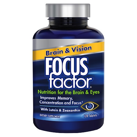 Focus Factor Brain & Vision Dietary Supplement