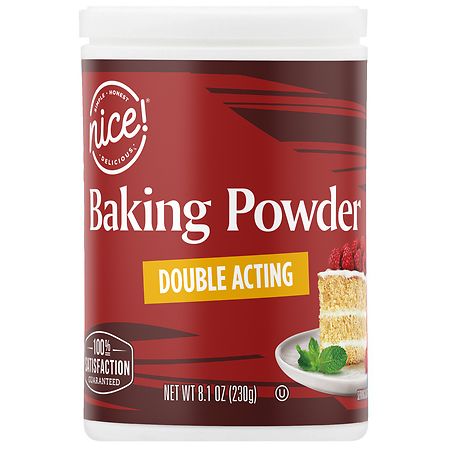 Great Value Double Acting Baking Powder, 8.1 oz