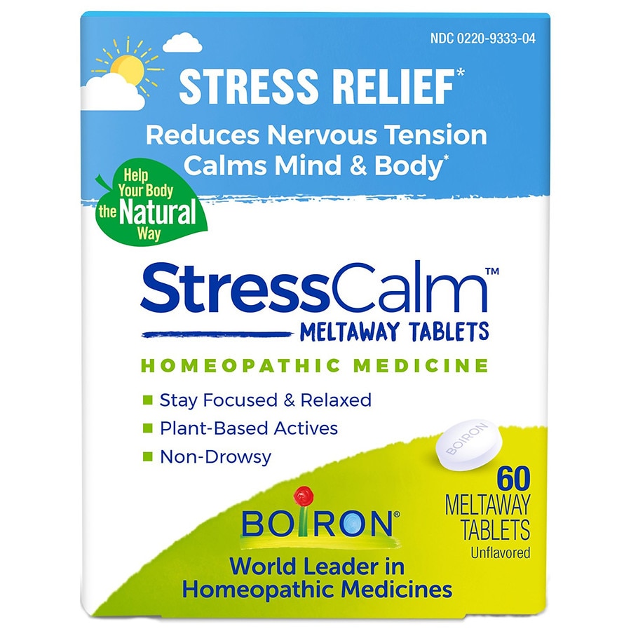 Boiron StressCalm Homeopathic Medicine