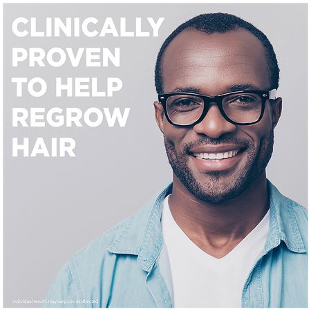 Walgreens Extra Strength Minoxidil Topical Solution Hair Regrowth Treatment For Men Unscented