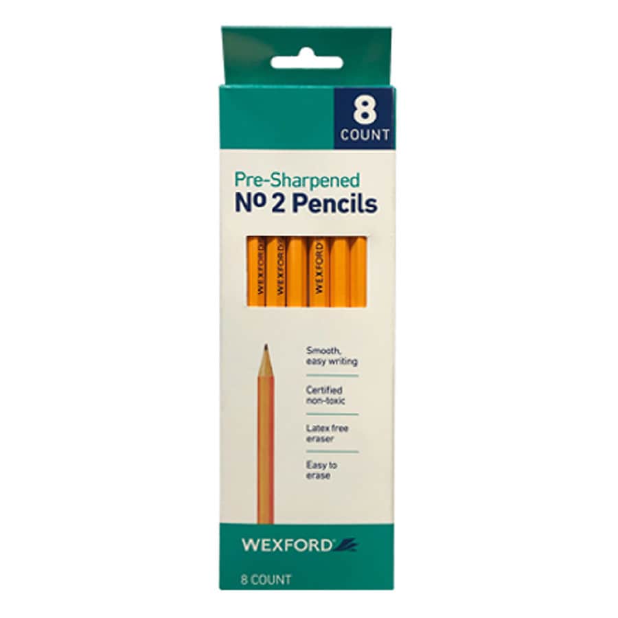 Wexford Pre-Sharpened No2 Pencils