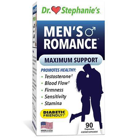 Diabetes Doctor Dr. Stephanie's Men's Romance Natural Booster Capsules