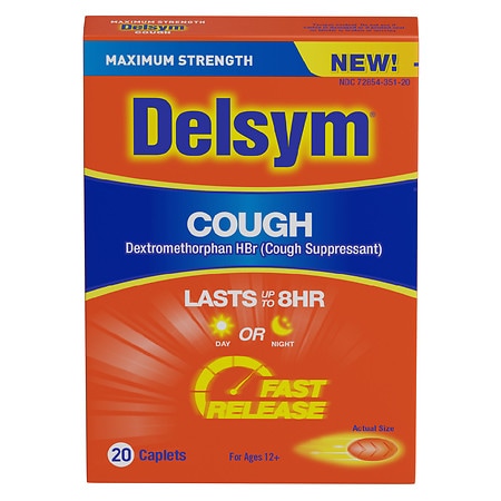 Delsym Maximum Strength Fast Release Cough Suppressant