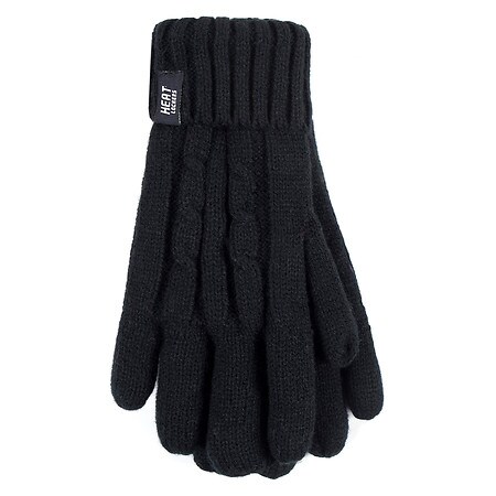 Heat Lockers Women's Gloves L/XL Black