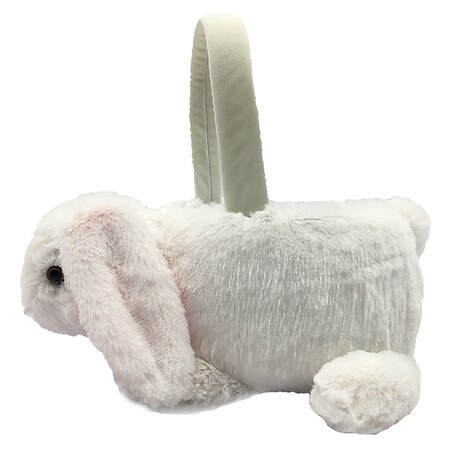 Festive Voice Easter Novelty Plush Basket Bunny - 1.0 ea