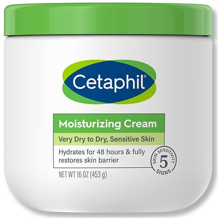 Cetaphil Body Moisturizer Cream for Dry to Very Dry Sensitive Skin, Non-Greasy