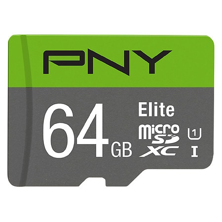 PNY 64GB Elite Class 10 U1 microSD