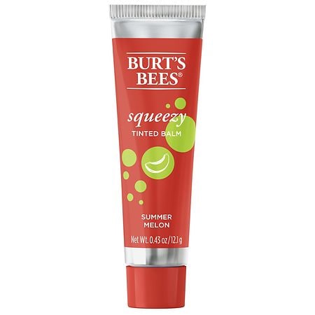 Burt's Bees Squeezy Tinted Lip Balm Summer Melon