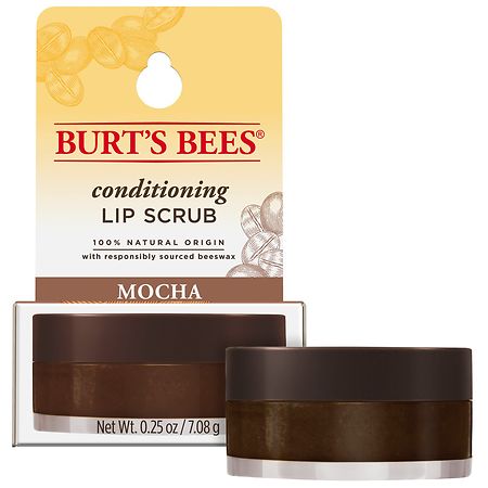 Burt's Bees Conditioning Lip Scrub Mocha