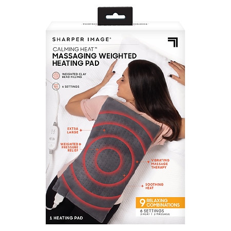As Seen On TV Calming Heat Massaging Weighted Heating Pad
