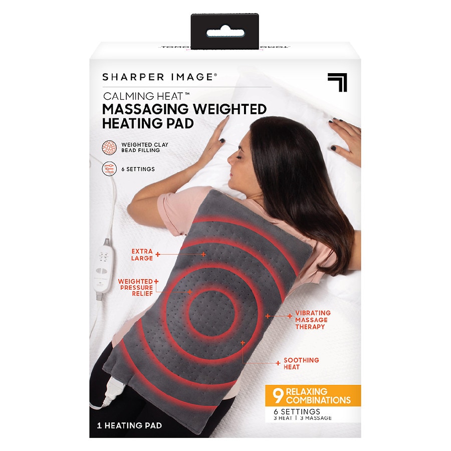 Heating Pad Electric Neck Back Shoulder Body Vibrating Massager