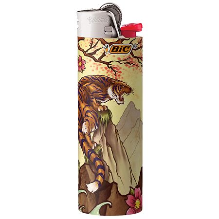 BIC Special Edition Tattoo Series Pocket Lighters, Assorted Designs