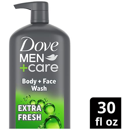 Dove Men+Care Extra Fresh Three in One Cleanser for Body Face and