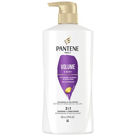 Pantene Pro-V Volume & Body 2 in 1 Shampoo + Conditioner