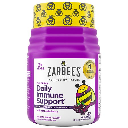 Zarbee's Children's Daily Immune Support Gummies with Elderberry