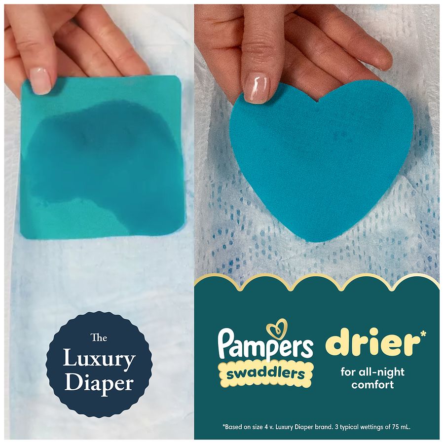 Pampers Swaddlers Diapers No Scent, Size 1 (8-14 lbs) | Walgreens