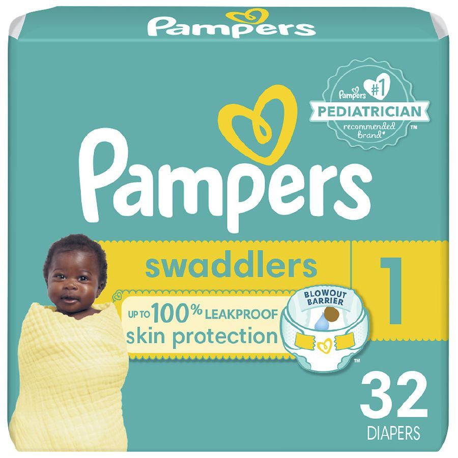 Pampers Swaddlers Diapers Jumbo Size