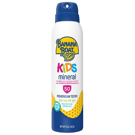 Banana Boat Kids Mineral Sunscreen Spray SPF 50