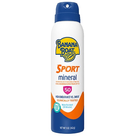 UPC 079656133233 product image for Banana Boat Mineral Sunscreen Sport Spray SPF 50 - 5.0 oz | upcitemdb.com