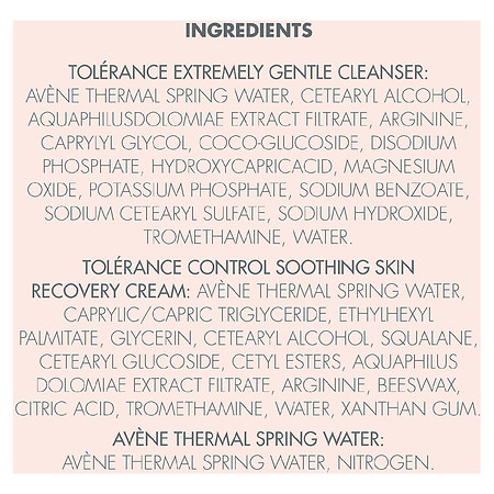 Eau Thermale Avene Hypersensitive Skin Starter Kit, Complete Hypersensitive  Skin Care Routine, Cream, Cleanser, and Spray