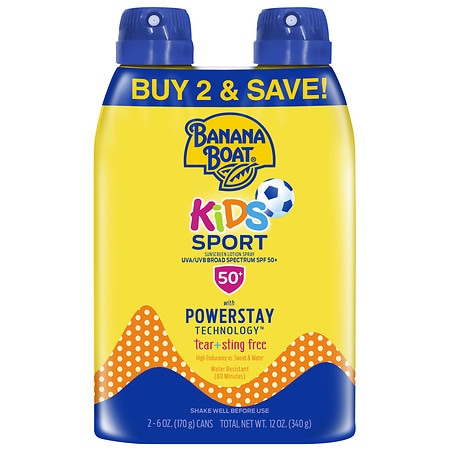 Banana Boat Kids Sport Ultramist Sunscreen Spray