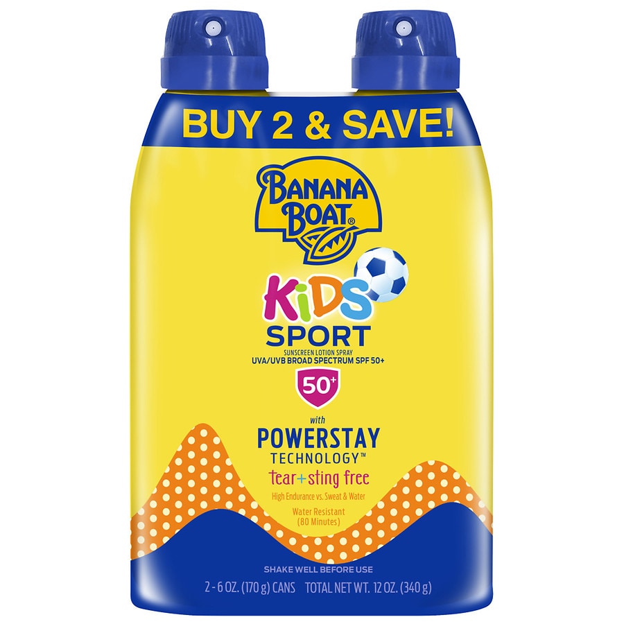 Banana Boat Kids Sport Ultramist Sunscreen Spray