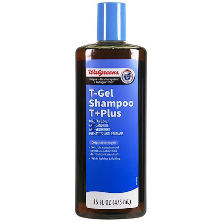 Walgreens T-Gel Shampoo T+Plus Original Strength