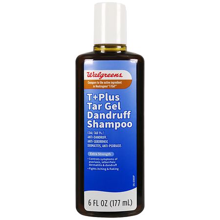 Walgreens T+Plus Tar Gel Dandruff Shampoo Extra Strength