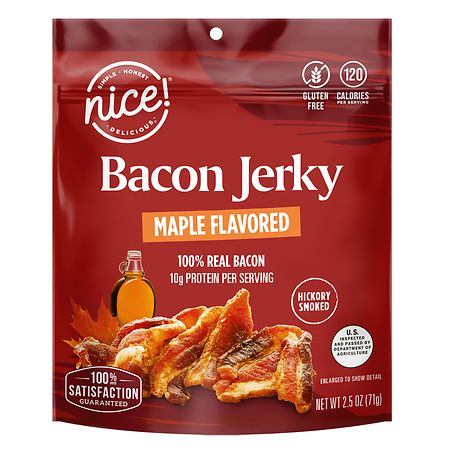 Nice! Bacon Jerky Maple