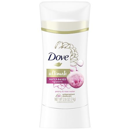 Dove Ultimate Antiperspirant Deodorant Stick Peony & Rose Water