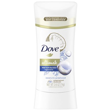 Dove Ultimate Antiperspirant Deodorant Stick Coconut & Sandalwood