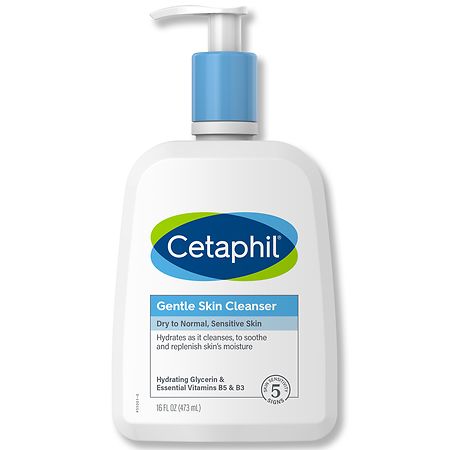 Cetaphil Gentle Skin Cleanser, Hydrating Dry/ Normal Sensitive Skin
