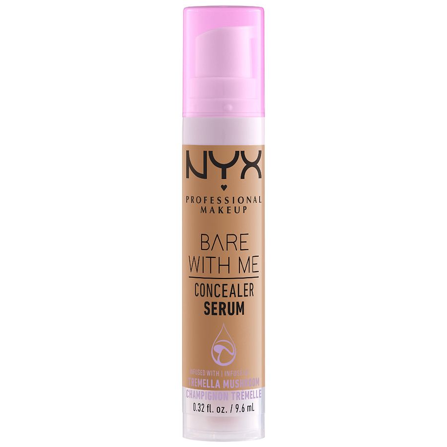 NYX Professional Makeup Bare With Me Hydrating Concealer Serum, Sand